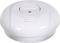 Smoke detector in white with a central button, used for early detection of smoke and to increase safety in indoor spaces.<br><br>White smoke alarm with a central button, designed for early smoke detection and enhanced indoor safety.
