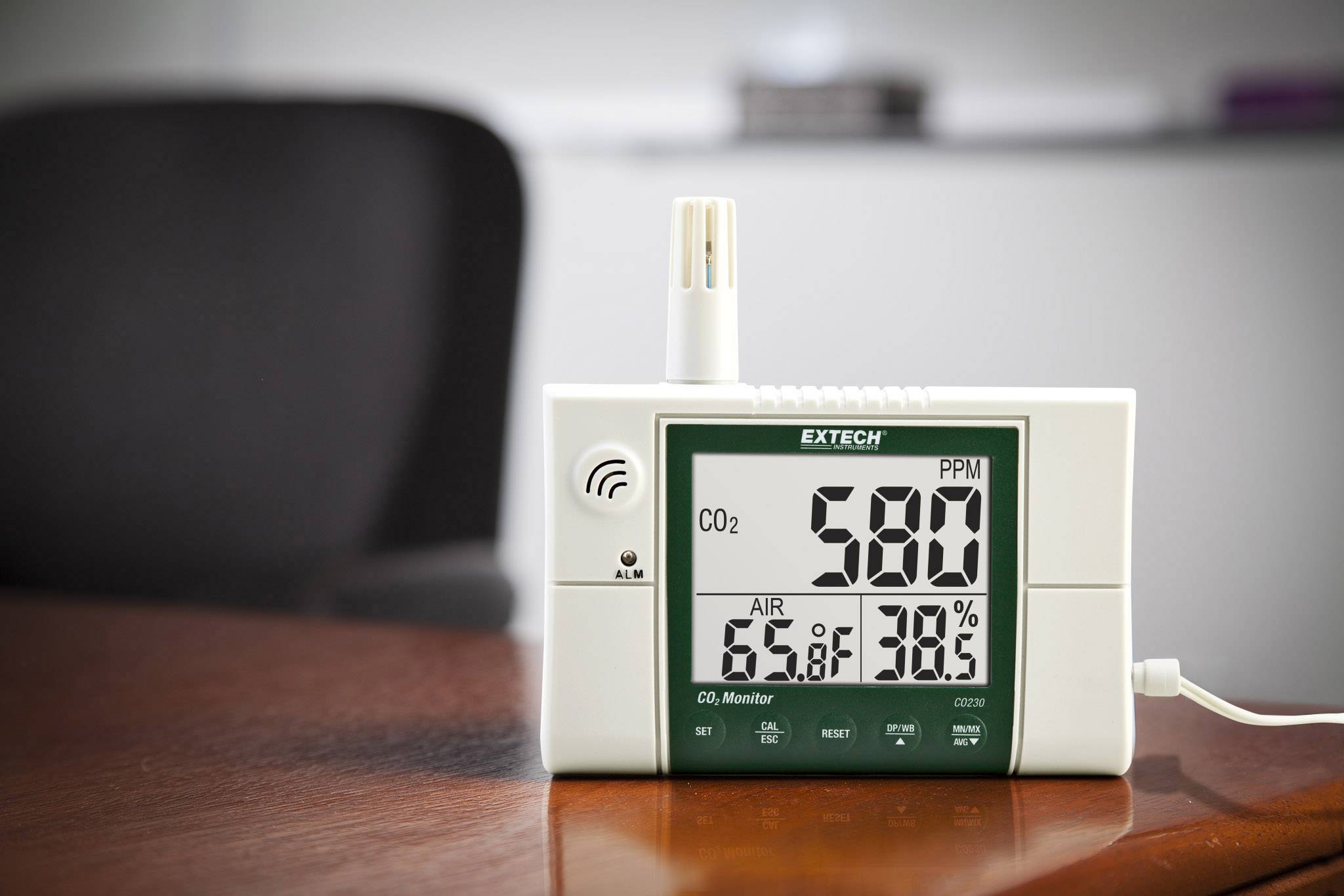 Extech CO230 Carbon dioxide detector 0 2000 ppm