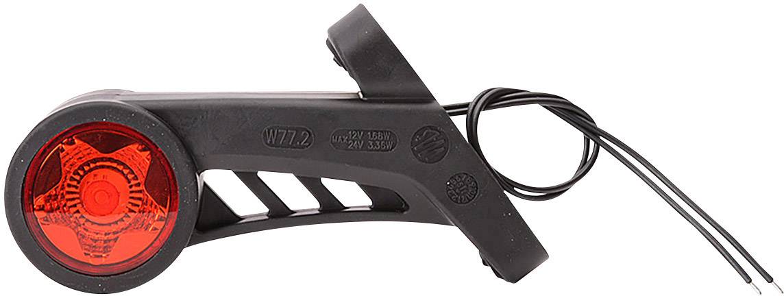 WAS End outline marker Open cable ends Marker left 12 V, 24 V White, Orange, Red-1