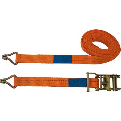 Petex 43192835 Double strap Low lashing capacity (single/direct)=1000 daN (L x W) 6 m x 35 mm Ratchet EN 12195  