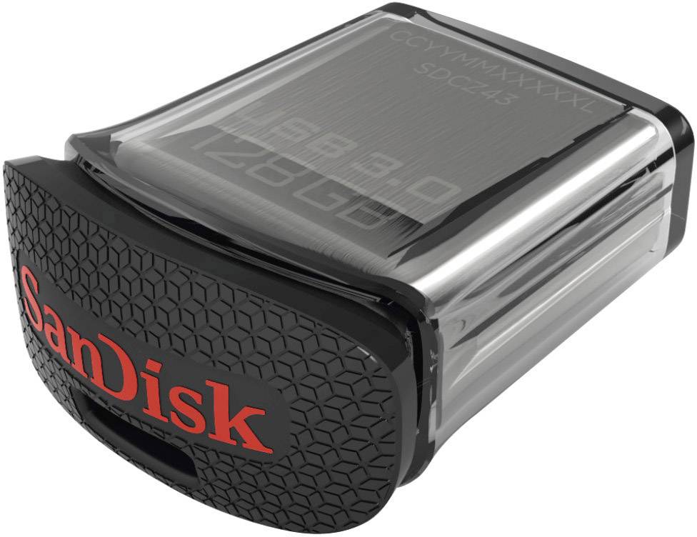 SanDisk Cruzer Ultra Fit™ USB stick 128 GB Black SDCZ43-128G-GAM46 USB A (USB 3.2 1st gen)-4