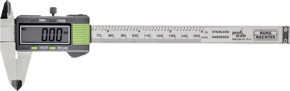 Burg Waechter PRECISE PS 7215 72150 Digital caliper 150 mm