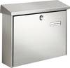 Burg Wächter 8140 AMRUM 3867 NI Letterbox Stainless steel Silver Key