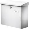 Burg Wächter 4120 COMFORT 913 W Letterbox Steel plate White Key