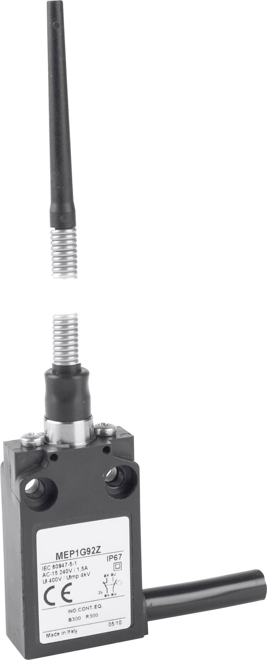 Panasonic MEP1G92Z MEP1G92Z Limit switch 24 V 5 A Spring-loaded rod IP67 1 pc(s)