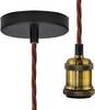 Segula Chicago 50567 Pendant light LED (monochrome) E-27 Brass
