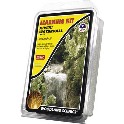 'Learning Kit River/Waterfall' by Woodland Scenics. Model-making set for creating a river and waterfall for landscape dioramas.