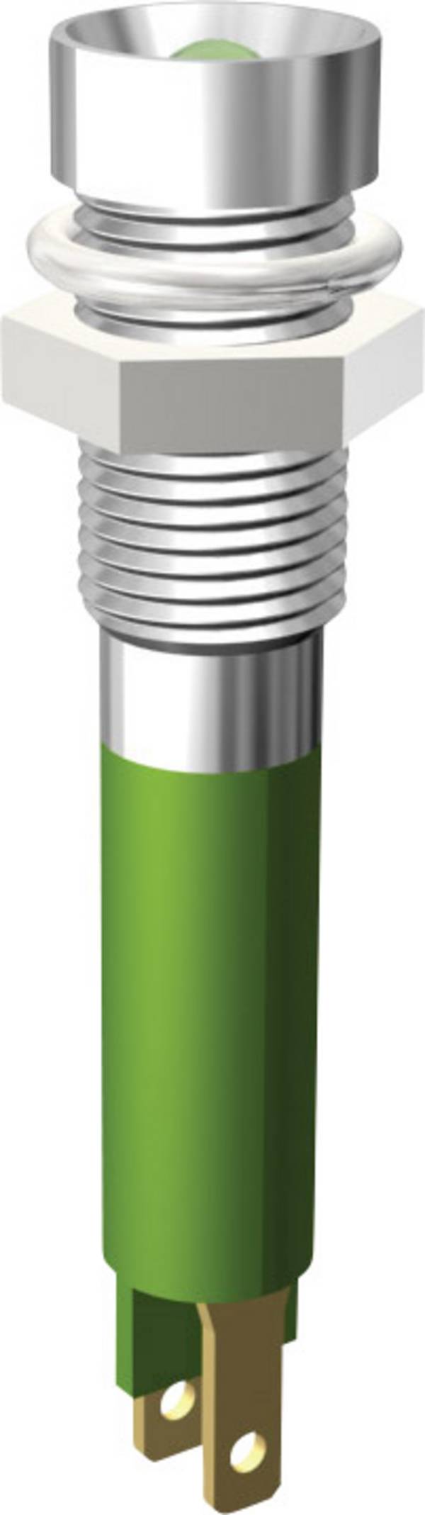 Signal Construct SMZD06214 LED indicator light Green 24 V DC 25 mcd