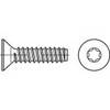 TOOLCRAFT 149838 Countersunk sheet metal screw 3.9 mm 22 mm Star Steel zinc galvanized 500 pc(s)