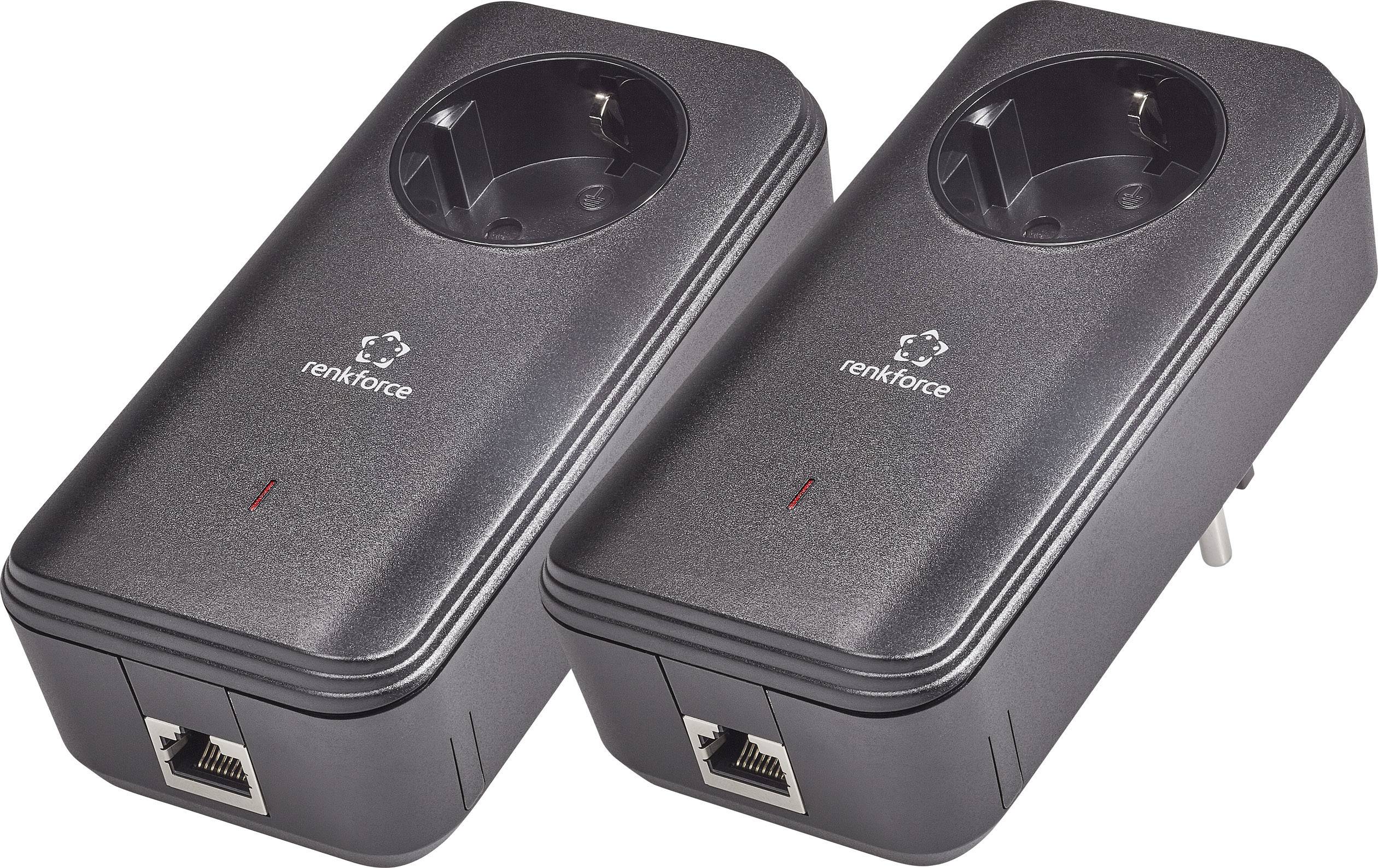 Renkforce PL1200D Powerline networking kit 1.2 GBit/s