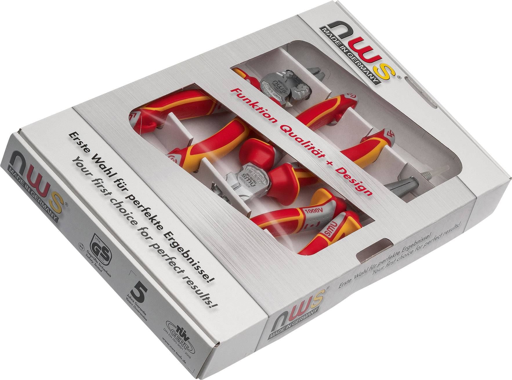 NWS 782 VDE Pliers Set 3-piece