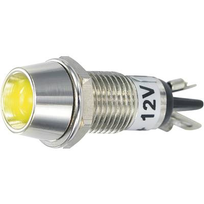 TRU COMPONENTS TC-R9-115L 12 V YELLOW LED indicator light Yellow   12 V DC    