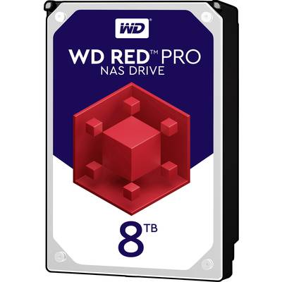 Western Digital WD Red™ Pro 8 TB  3.5" (8.9 cm) internal HDD SATA 6 Gbps WD8003FFBX Bulk