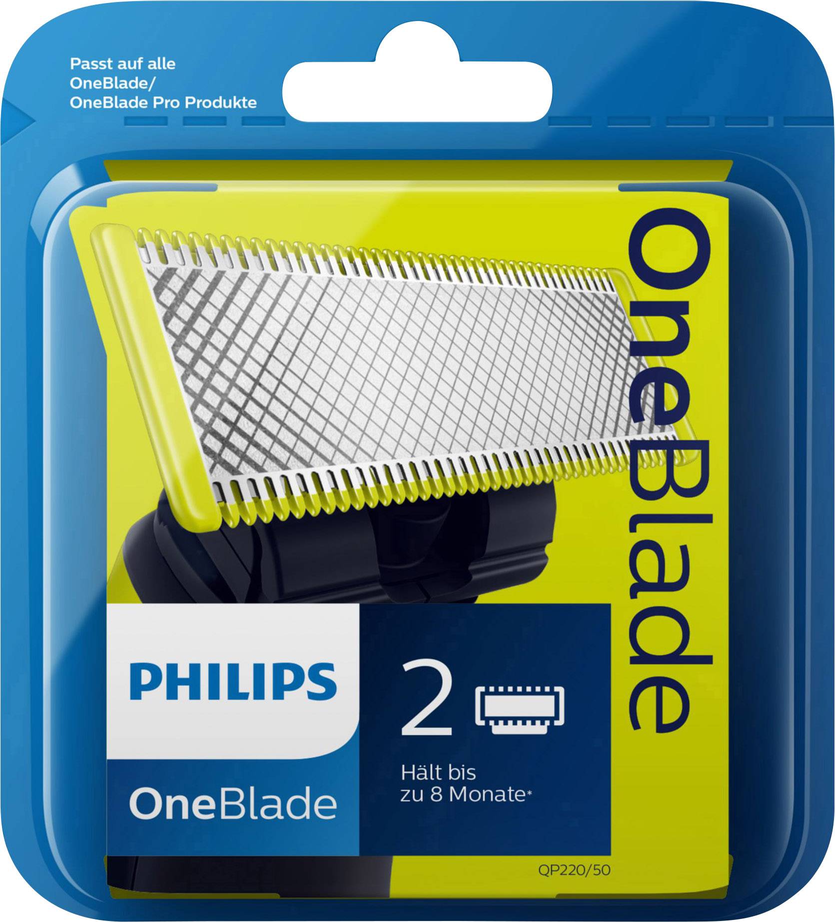Philips Bodycare OneBlade Razor blades 2 pc(s)-1
