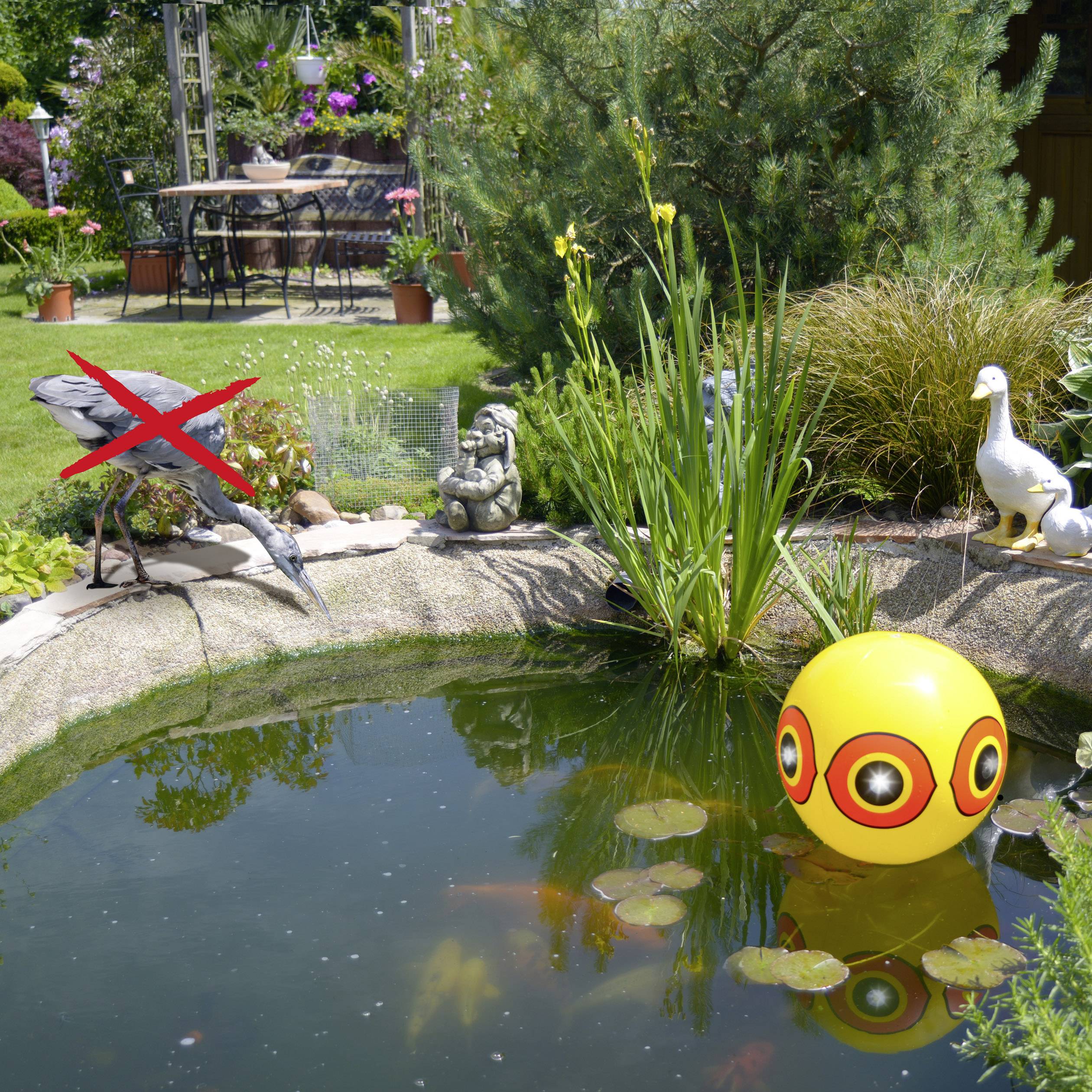 Gardigo Bird repeller Working principle Deterrent Operating range 40 m² 2 pc(s)-3