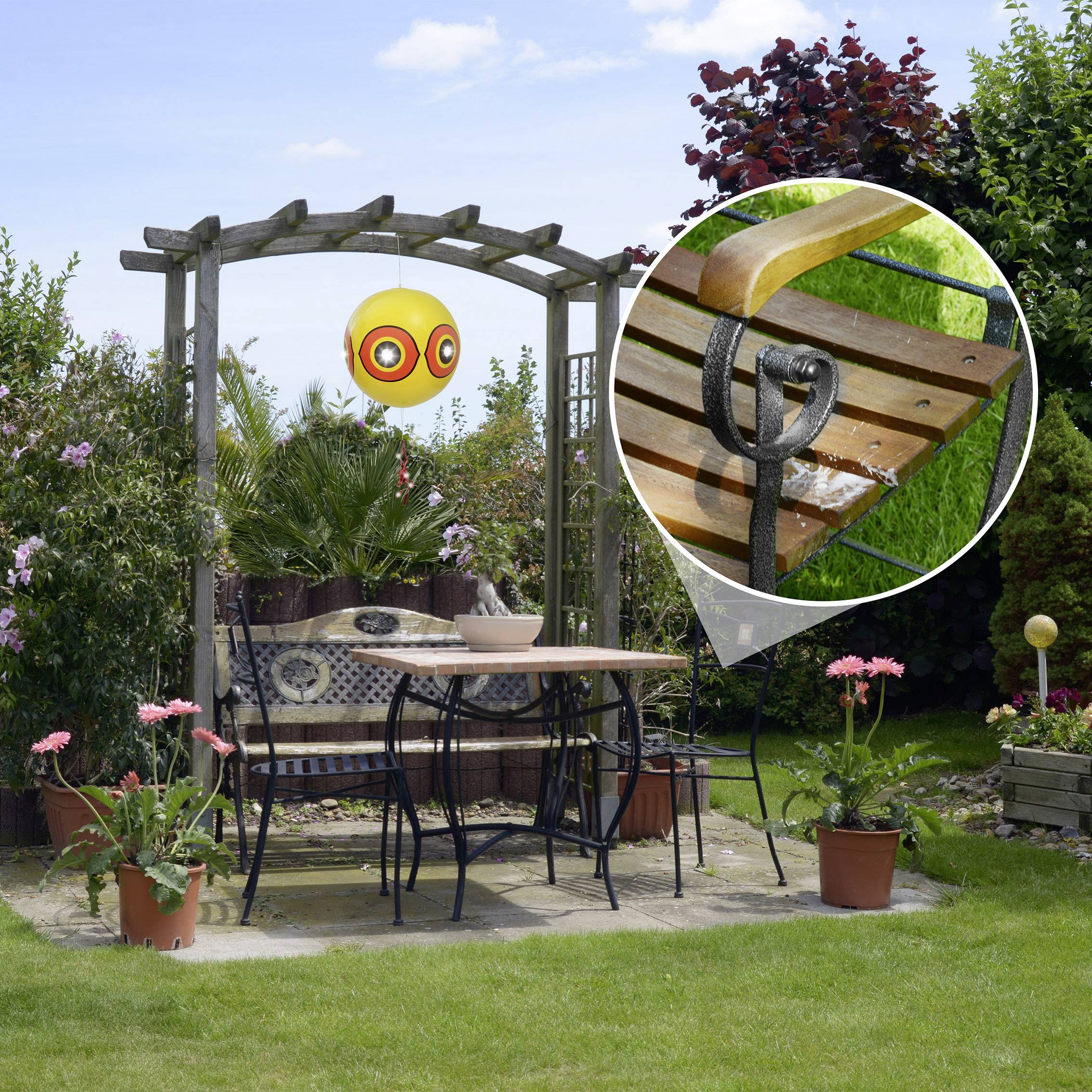 Gardigo Bird repeller Working principle Deterrent Operating range 40 m² 2 pc(s)-4