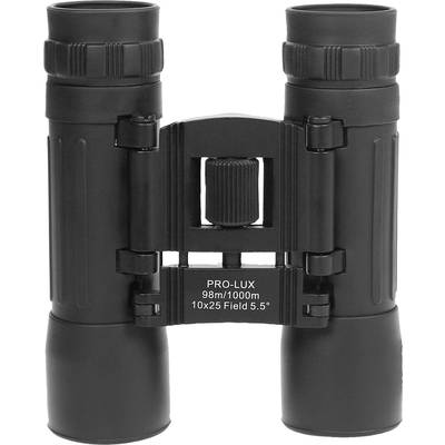 DÖRR Binoculars PRO LUX 10x25 GA 10 x 25 mm Amici roof prism Black (rubberized) 544200