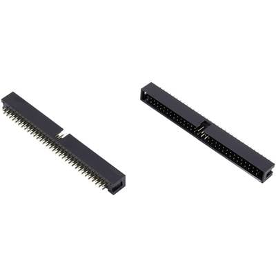 Connfly DS1013-14SSIB1-B-0 Pin connector  Contact spacing: 2.54 mm Total number of pins: 14 No. of rows: 2 1 pc(s) 
