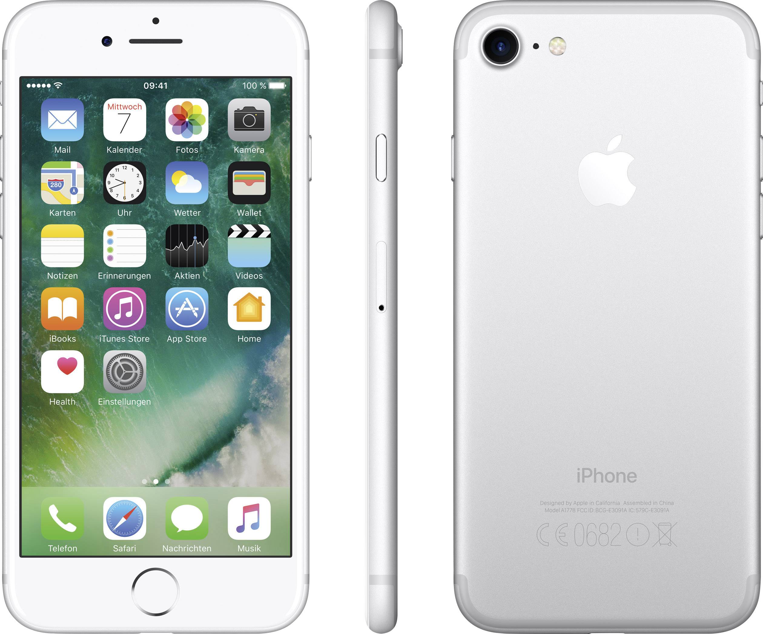 Apple iPhone 7 iPhone 32 GB 4.7 inch (11.9 cm) iOS 10 Silver | Conrad.com