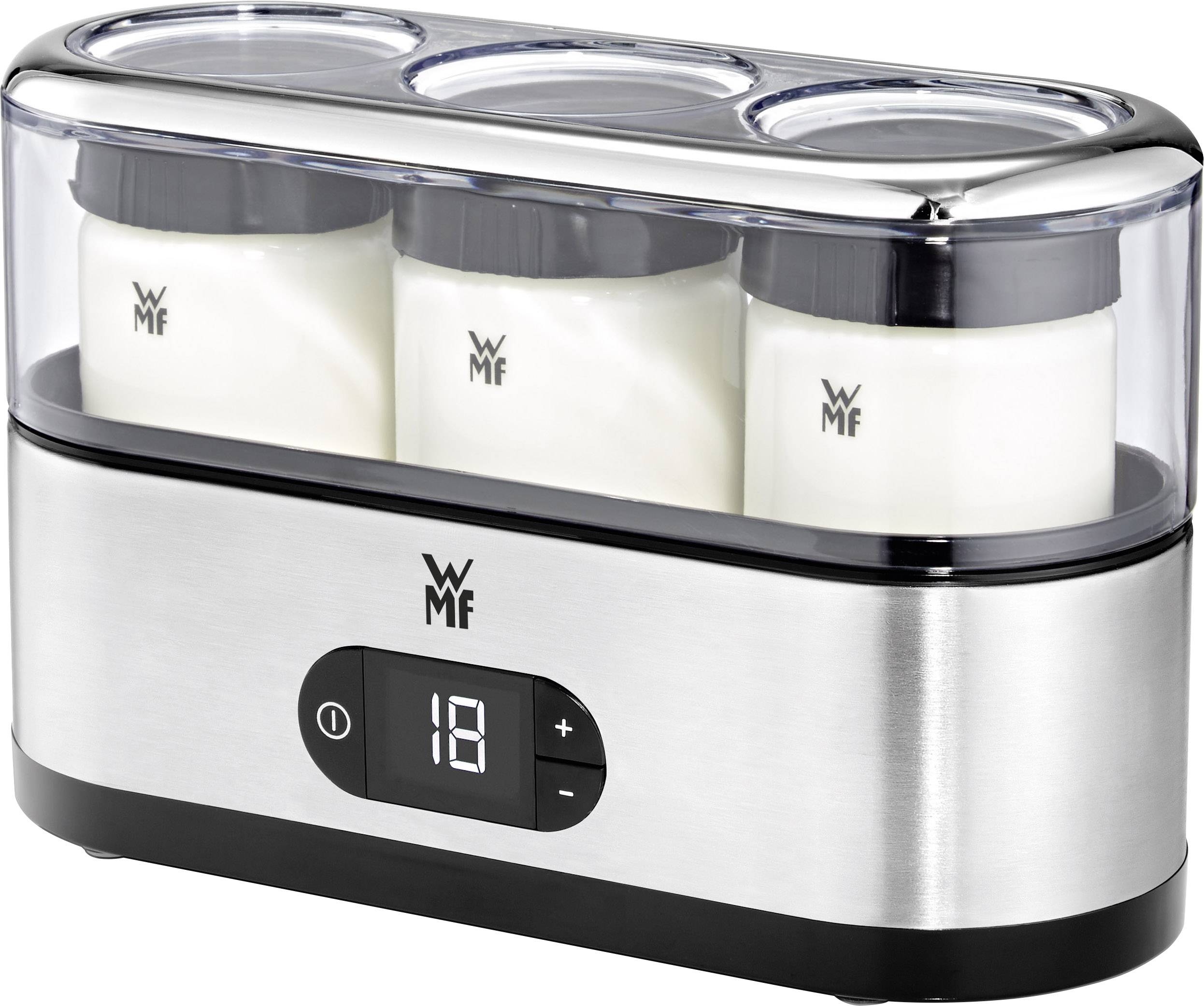 Yoghurt maker WMF KÜCHENminis® Joghurtbereiter LC display Stainless