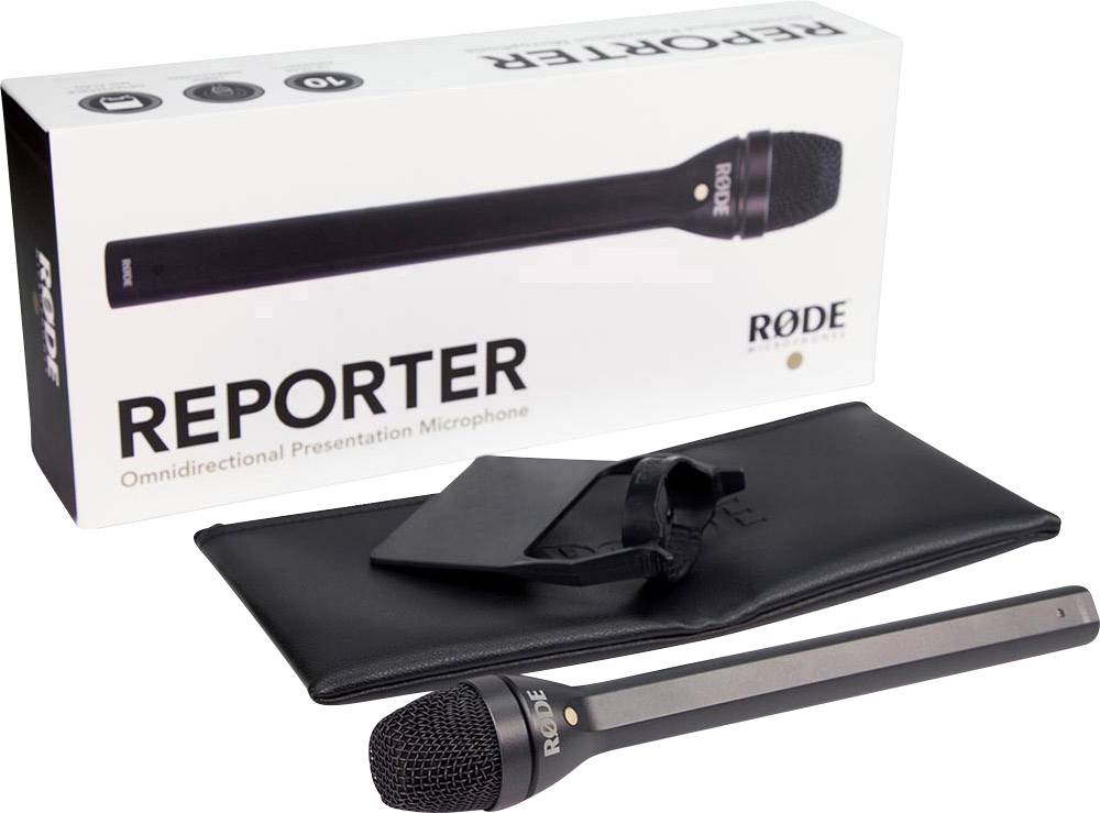 RODE Microphones Reporter Camera microphone Transfer type:Corded