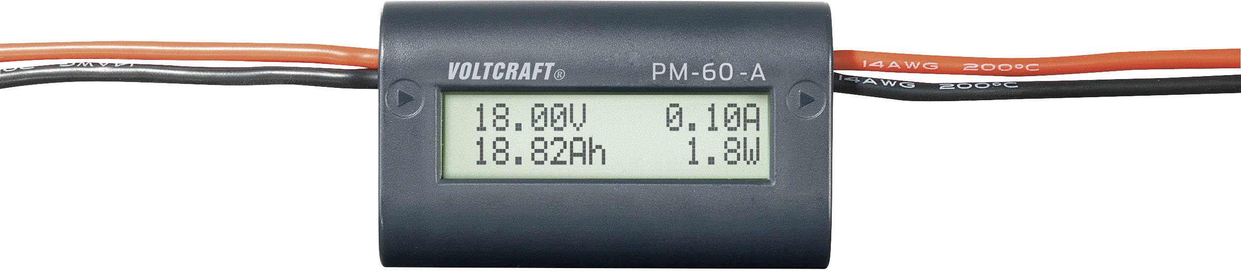 VOLTCRAFT PM60A Digital rackmount meter DCpower measurement device