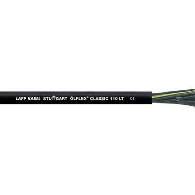 Black cable with inscription 'LAPP KABEL STUTTGART ÖLFLEX CLASSIC 110 LT'. The cable contains colour-coded internal conductors.