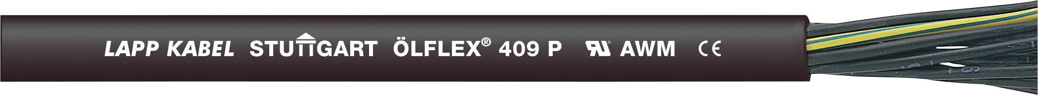 LAPP OeLFLEX® 409 P Control lead 2 x 0.75 mm² Black 1311852 Sold per metre