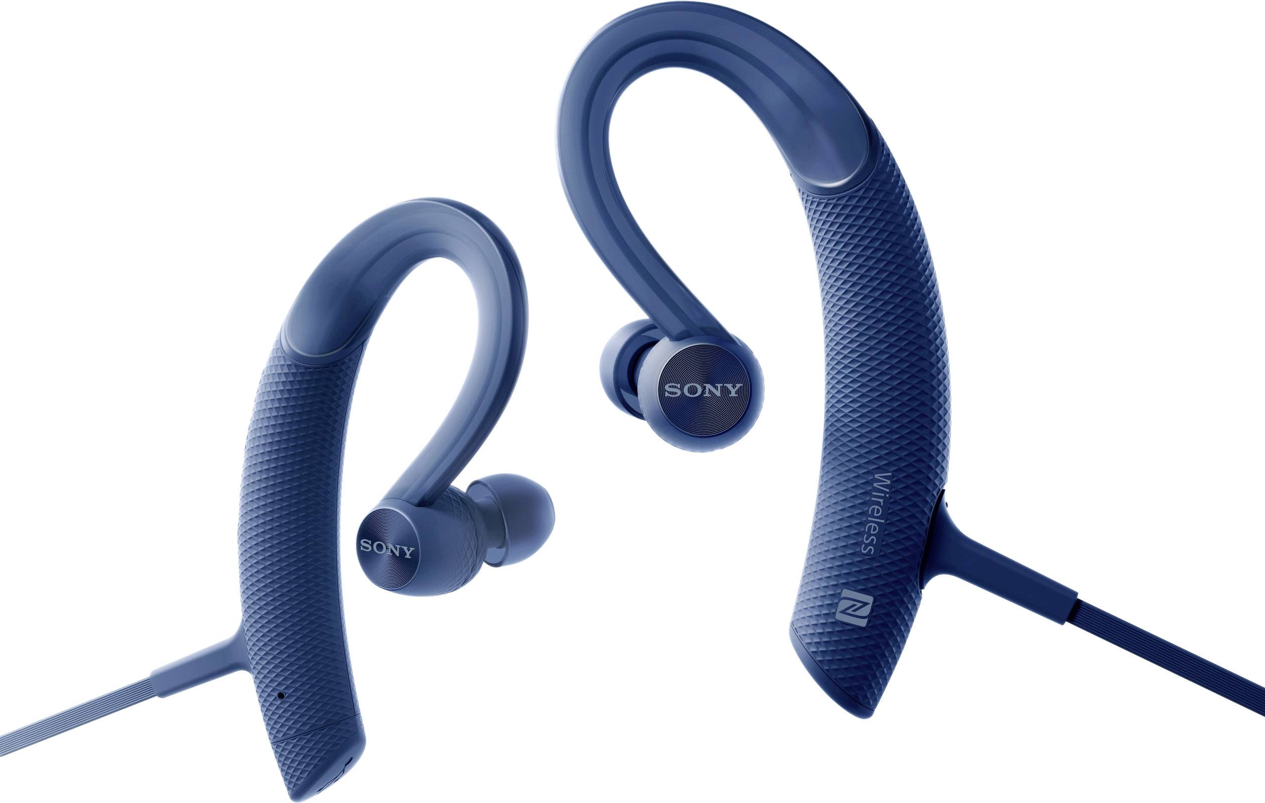 Sony MDRXB80BS Sports Inear headphones Bluetooth® (1075101) Blue DAC