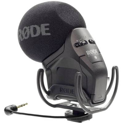RODE Microphones Stereo VideoMic Pro Rycote  Camera microphone Transfer type (details):Direct Hot shoe mount, incl. pop 