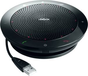 Jabra SPEAK 510 UC Conference room loudspeaker Bluetooth, USB A (USB 2.0) Black