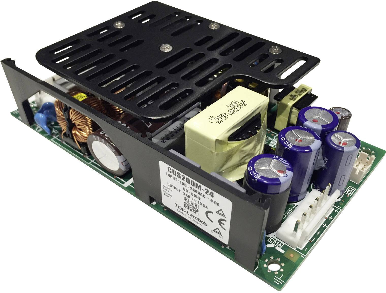 TDK-Lambda CUS-200M-24 AC/DC PSU module (open frame) 25.2 V DC 10.5 A