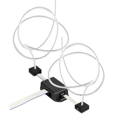 Barthelme Lichtleiter-Set Maxi RGB FO string light  5 V RGB 2 m