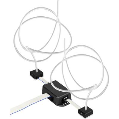 Barthelme Lichtleiter-Set Maxi RGB FO string light  5 V RGB 1 m