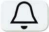 Busch-Jaeger Cover Bell symbol toggle Busch-balance SI Alpine white 2525 KI-214 1 pc(s)