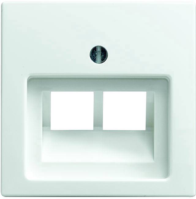 Busch-Jaeger 2x Cover UAE socket Busch-balance SI Alpine white 1803-02-914 1 pc(s)