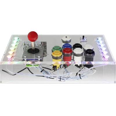Joy-it RB-Gamestation-Kit Raspberry Pi® 3 B 1 GB 4 x 1.2 GHz Housing, Controller, Noobs OS, LEDs, PSU, Sensors, HDMI cab-2