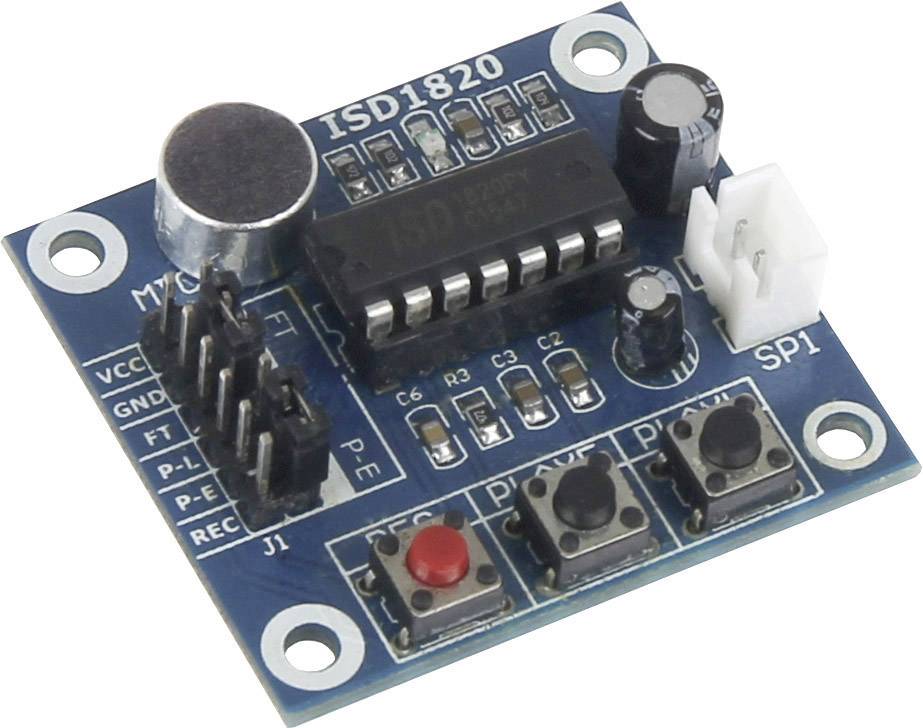 Joy-it sbc-soundmodule Audio module 1 pc(s) Compatible with (development kits): Raspberry Pi®, Arduino