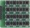 'Green printed circuit board with 16 black keys, arranged in 4 rows. Each key is labelled from S1 to S16.'