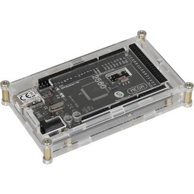 Joy-it ARD_Mega-Case1 MC enclosure Compatible with (development kits): Arduino  Transparent