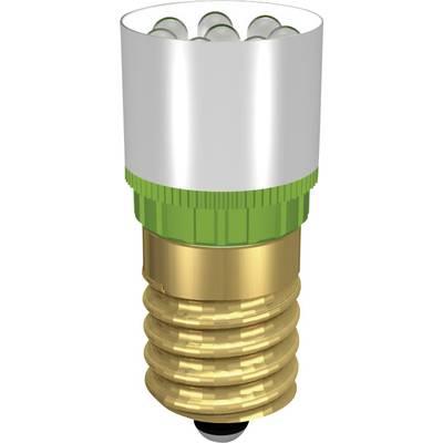 Signal Construct MCRE148378 LED indicator light Ultra green   E14 230 V DC, 230 V AC    37000 mcd  