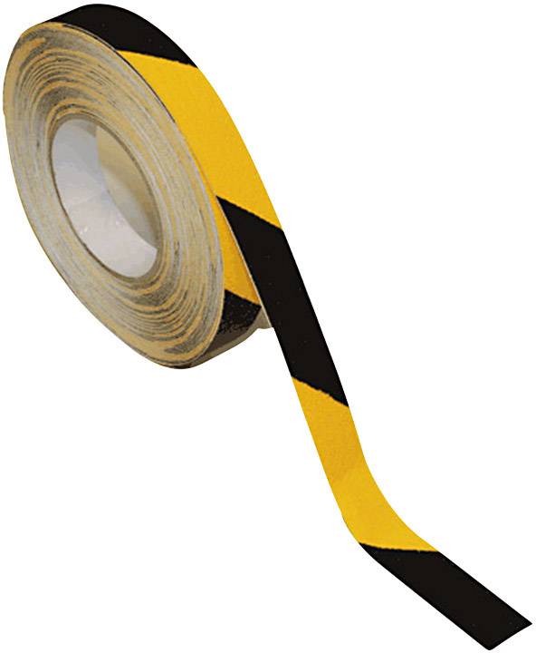 B-SAFETY AR206025-GS Universal anti-slip coating Yellow, Black (L x W) 18.3 m x 25 mm