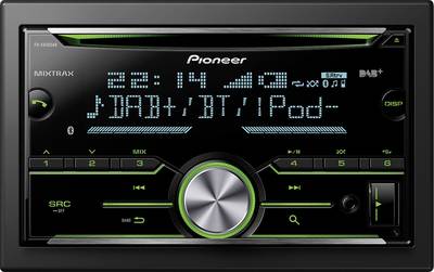 consultant Vesting staking Pioneer FH-X840DAB Double DIN car stereo Bluetooth handsfree set, DAB+  tuner | Conrad.com