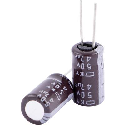 Europe ChemiCon EKY-500ELL272MM40S Electrolytic capacitor Radial lead  7.5 mm 2700 µF 50 V 20 % (Ø x H) 18 mm x 40 mm 1 