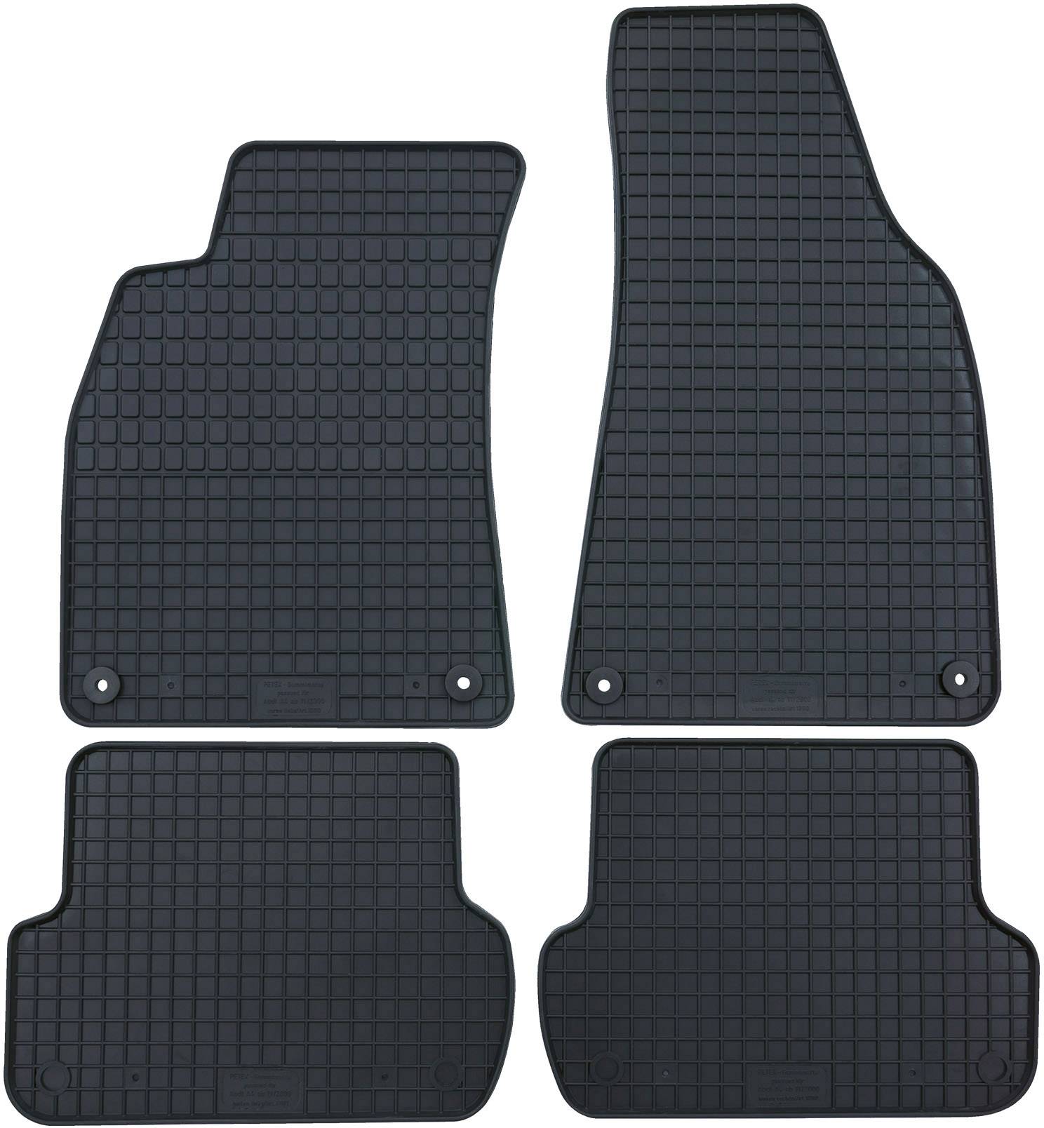 Petex 61110 Car floor mat (specific car make) Compatible with: Volkswagen Compound styrene nitrile and natural rubber Black