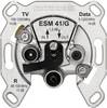 Kathrein ESM 41/G Antenna socket TV, FM, Data Flush mount Non-terminated