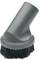 Vacuum cleaner brush attachment, black with dense bristles, for cleaning delicate surfaces.
