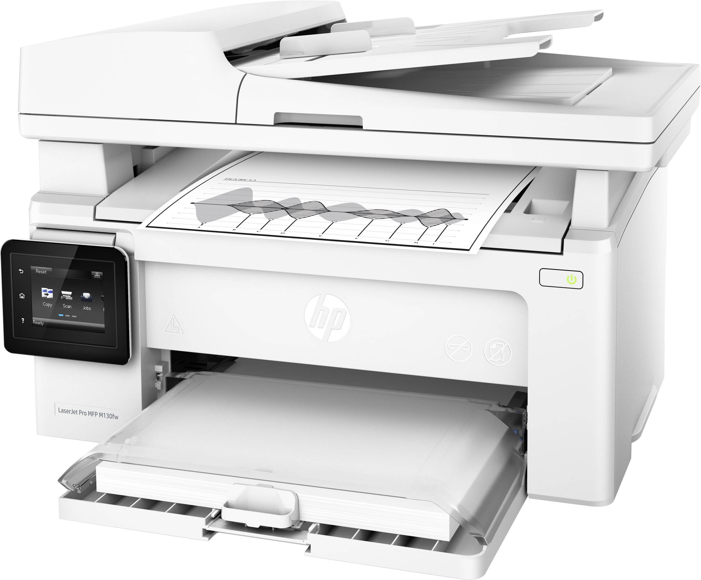 HP LaserJet Pro MFP M130fw Mono laser multifunction printer A4 Printer, scanner, copier, fax LAN, Wi-Fi, ADF