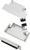 encitech D45ZK37-DMS-K 6355-0003-34 D-SUB receptacle set 45 ° Number of pins: 37 Solder bucket 1 Set