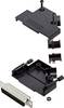 encitech D45PK-P-25-DBP-K 6355-0034-03 D-SUB pin strip set 45 ° Number of pins: 25 Solder bucket 1 Set